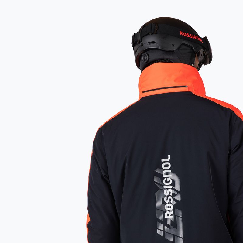 Giacca da sci uomo Rossignol Hero Blakside Insulated neon red 5