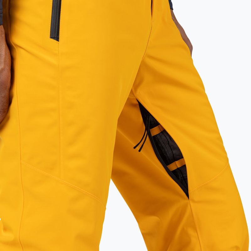 Pantaloni da sci uomo Rossignol Diretta saffron yellow 8