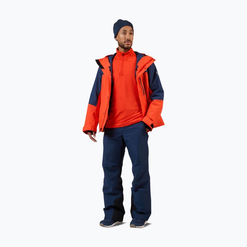 Felpa da sci uomo Rossignol Mid Layer Stertch Half Zip golden gate 2