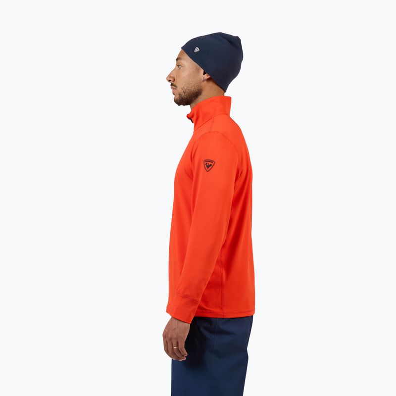 Felpa da sci uomo Rossignol Mid Layer Stertch Half Zip golden gate 4