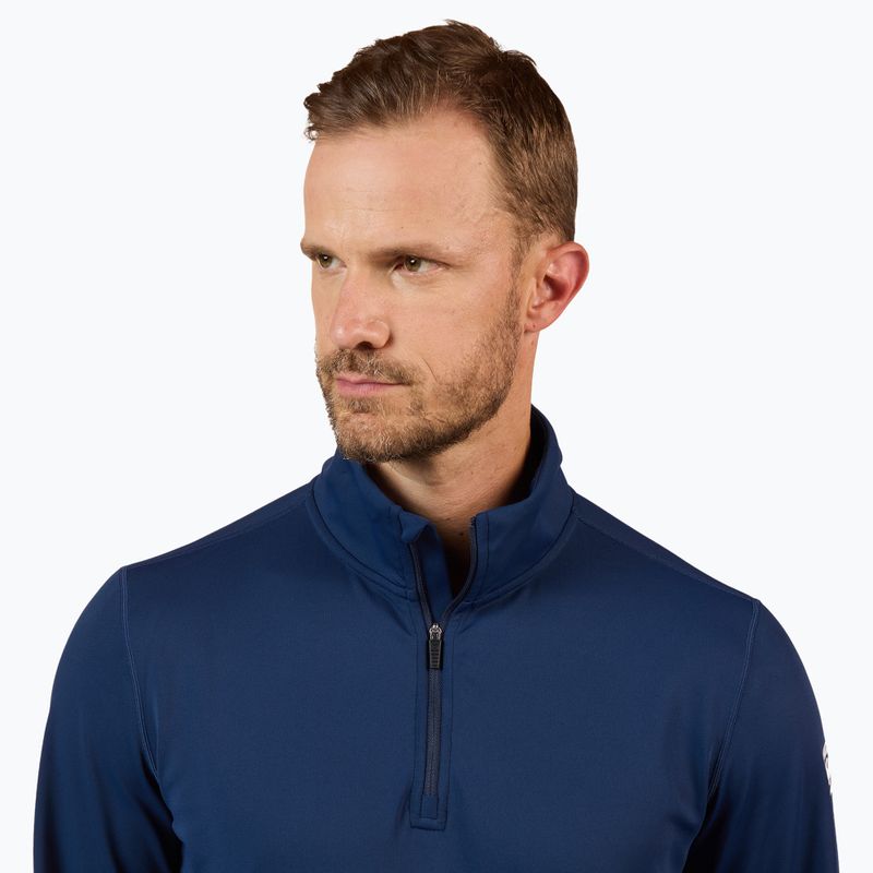 Felpa da sci uomo Rossignol Mid Layer Stertch Half Zip dark navy 5