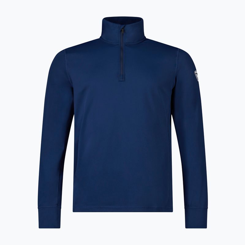 Felpa da sci uomo Rossignol Mid Layer Stertch Half Zip dark navy 6