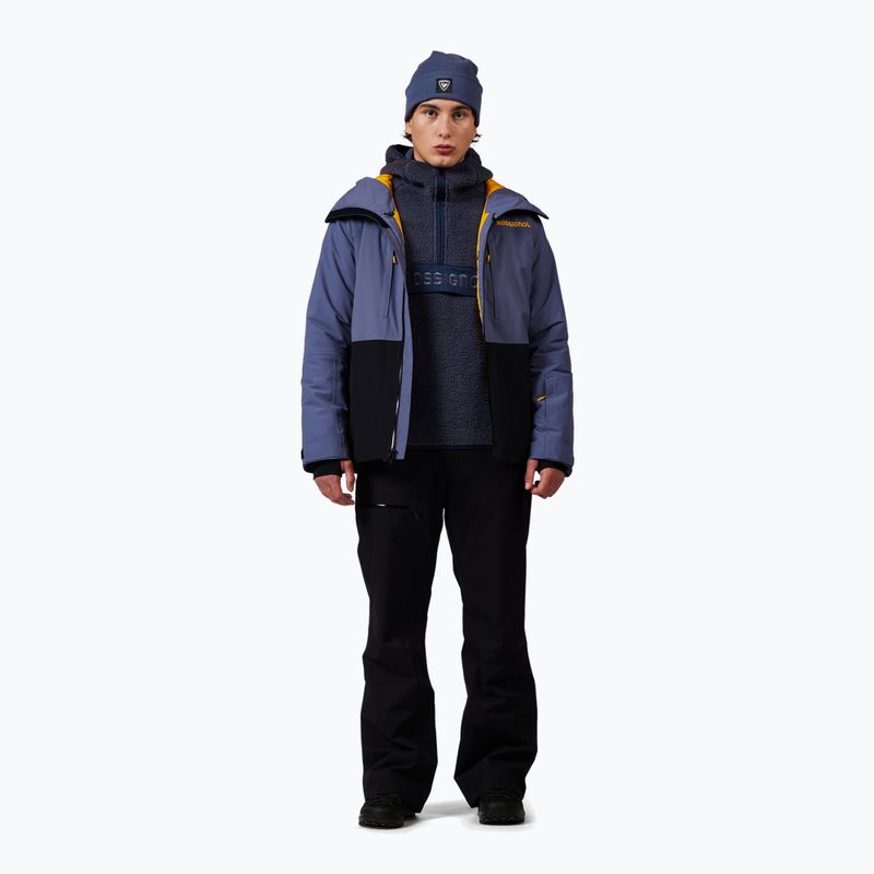 Felpa uomo Rossignol Alltrack Anorak Fleece true night blue 2