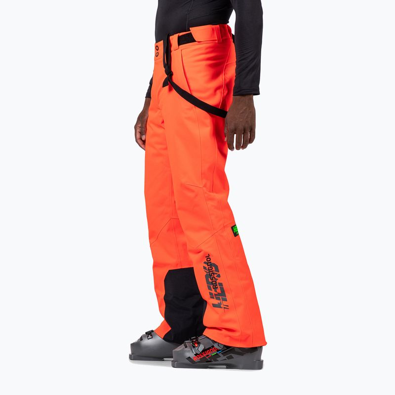 Pantaloni da sci uomo Rossignol Blackside Insulated neon red 4