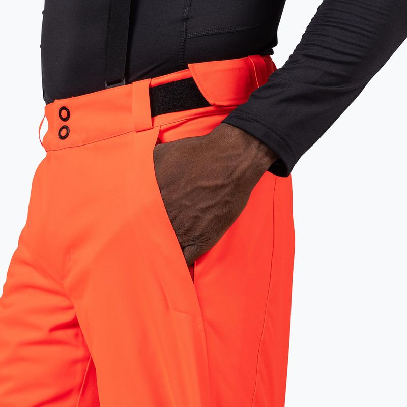 Pantaloni da sci uomo Rossignol Blackside Insulated neon red 7