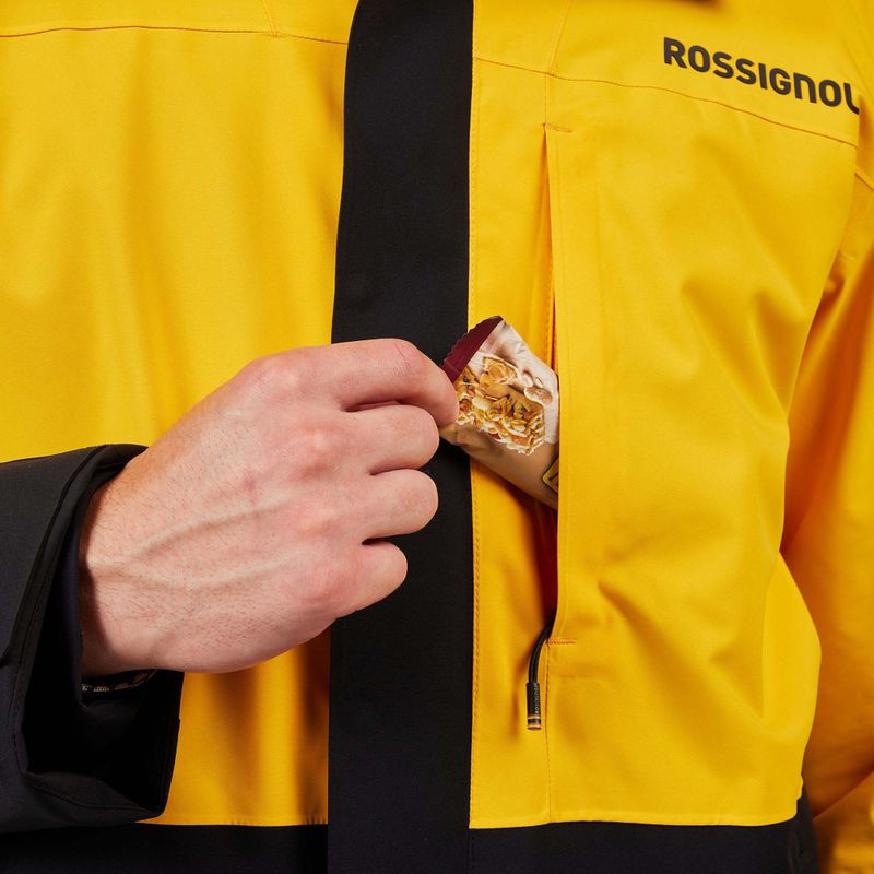 Giacca da sci uomo Rossignol Desafio 2L Shell saffron yellow 10