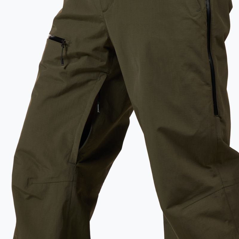 Pantaloni da sci uomo Rossignol Outerlimits Insulated Bib olive shadow 9