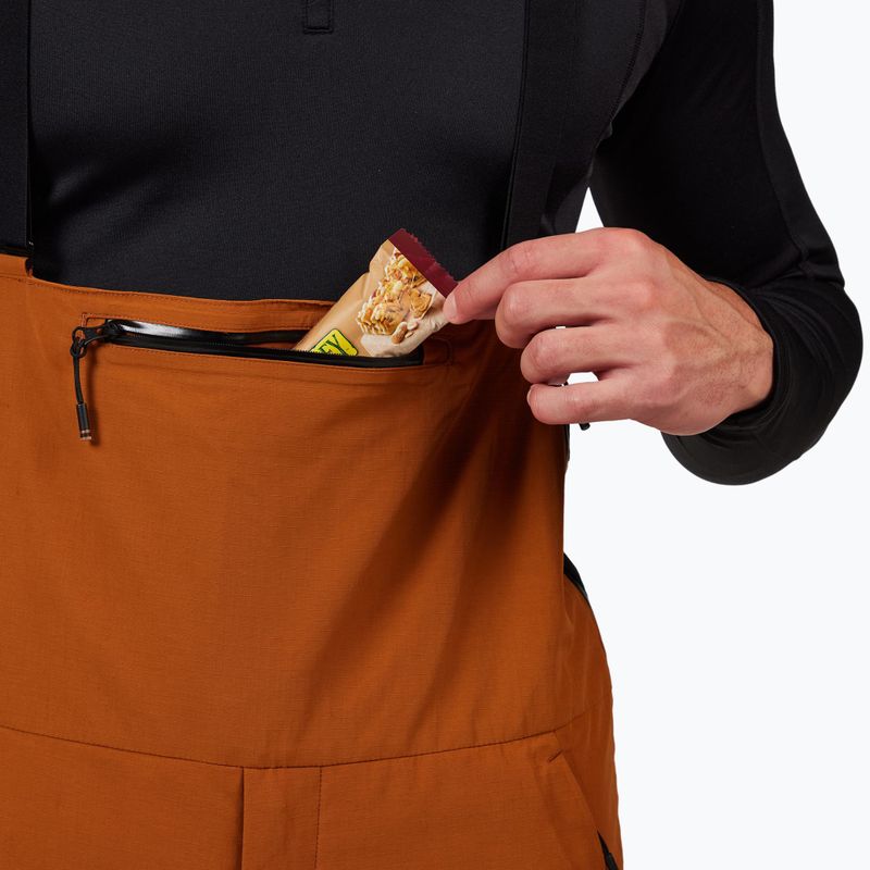 Pantaloni da sci uomo Rossignol Outerlimits Insulated Bib deep caramel 5