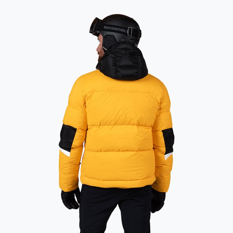 Giacca da sci uomo Rossignol Daille Down saffron yellow 3
