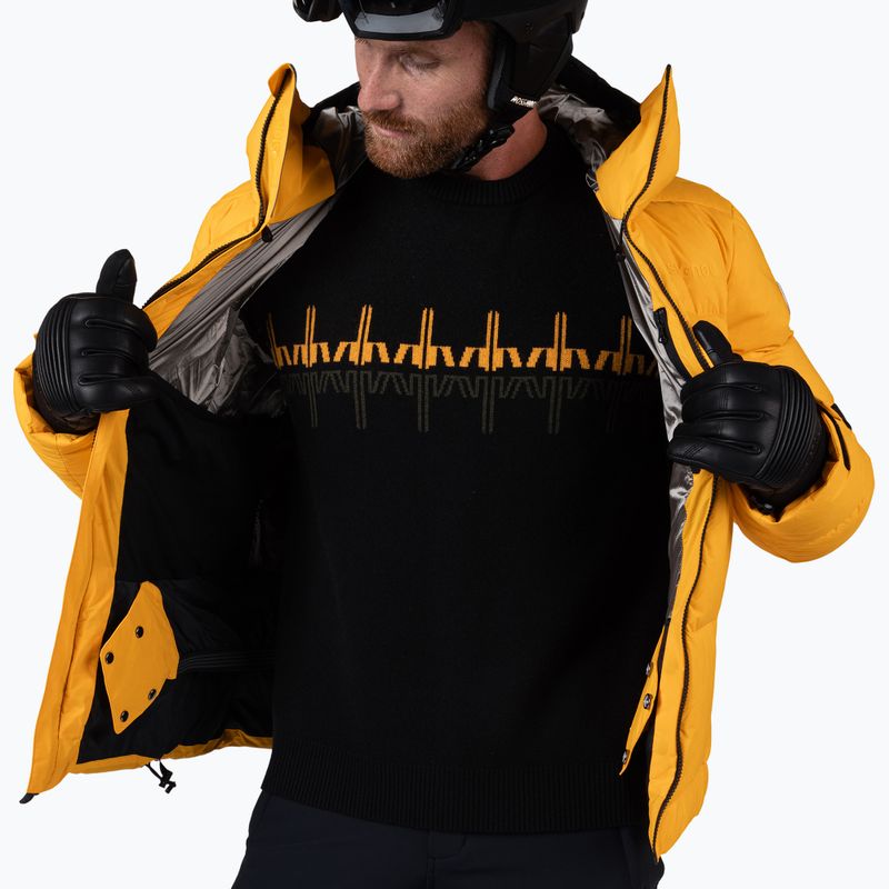 Giacca da sci uomo Rossignol Daille Down saffron yellow 12