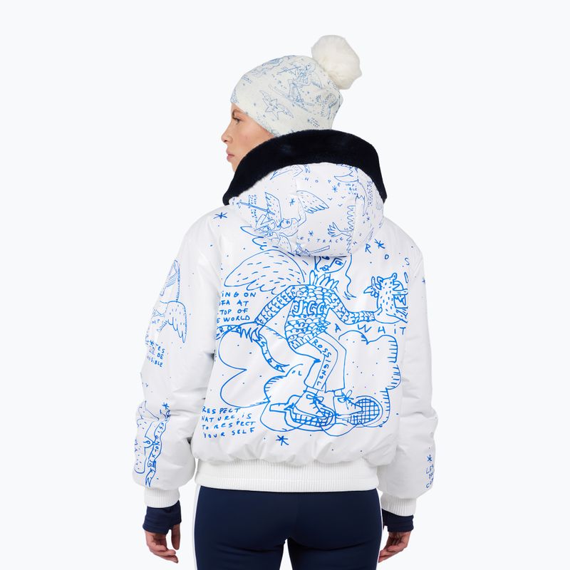 Giacca invernale donna Rossignol JCC yeti-rev snow angel arctic print 3