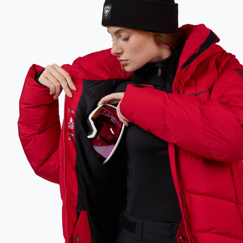 Giacca da sci da donna Rossignol Wispile Ripstop Down ruby red 17