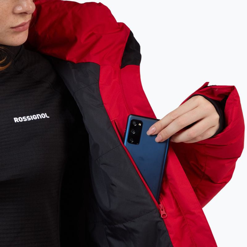Giacca da sci da donna Rossignol Wispile Ripstop Down ruby red 18