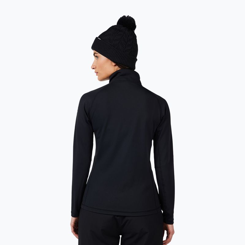 Pile donna Rossignol Mid Layer Stretch Half Zip black 3