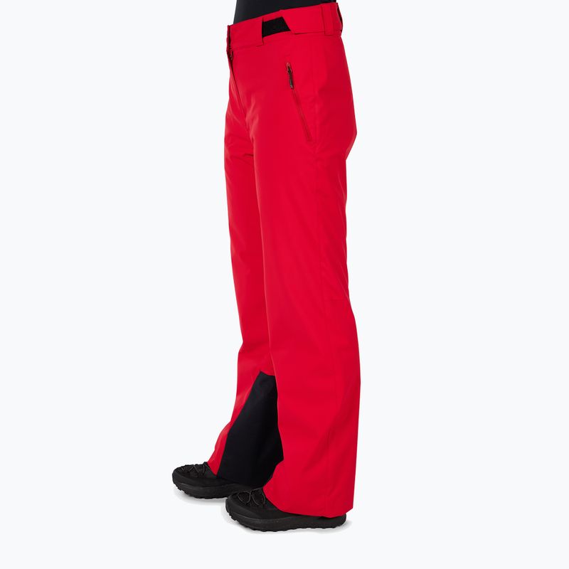 Pantaloni da sci donna Rossignol Strawpile Insulated ruby red 4
