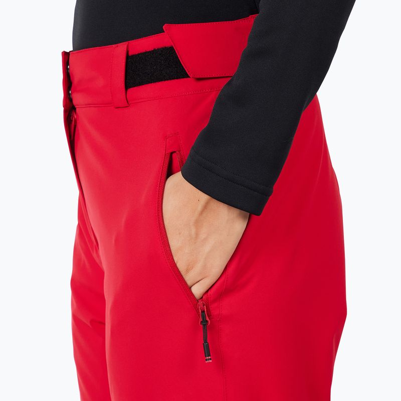 Pantaloni da sci donna Rossignol Strawpile Insulated ruby red 5