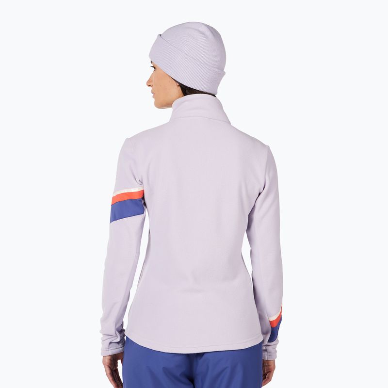 Felpa donna Rossignol Strawpile Fleece Hz galactic lilac 3