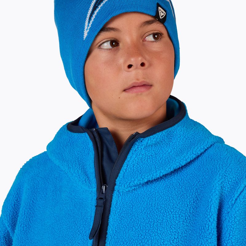 Felpa bambino Rossignol Alltrack Anorak Fleece blazing blue 6