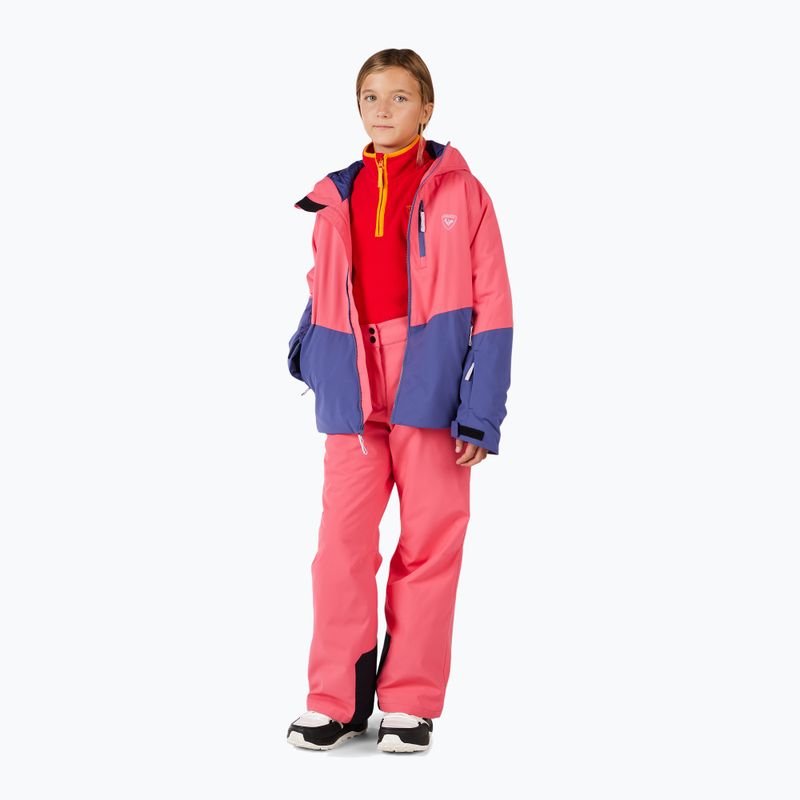 Pantaloni da sci per bambina Rossignol Insulated Girls tea rose 2