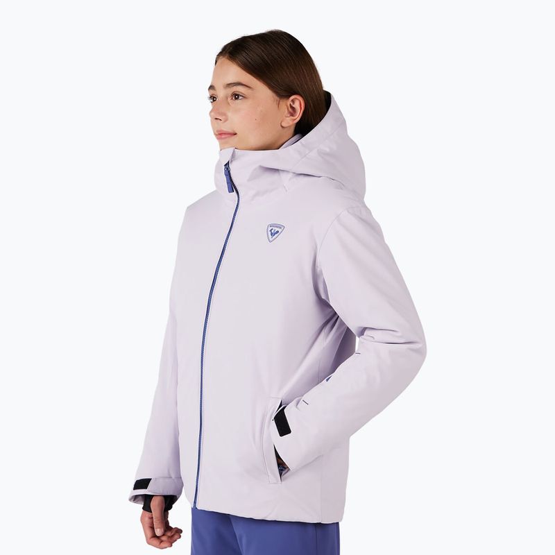 Giacca da sci junior Rossignol Strawpile Jr galactic lilac 4