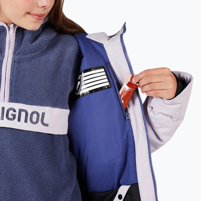 Giacca da sci junior Rossignol Strawpile Jr galactic lilac 10