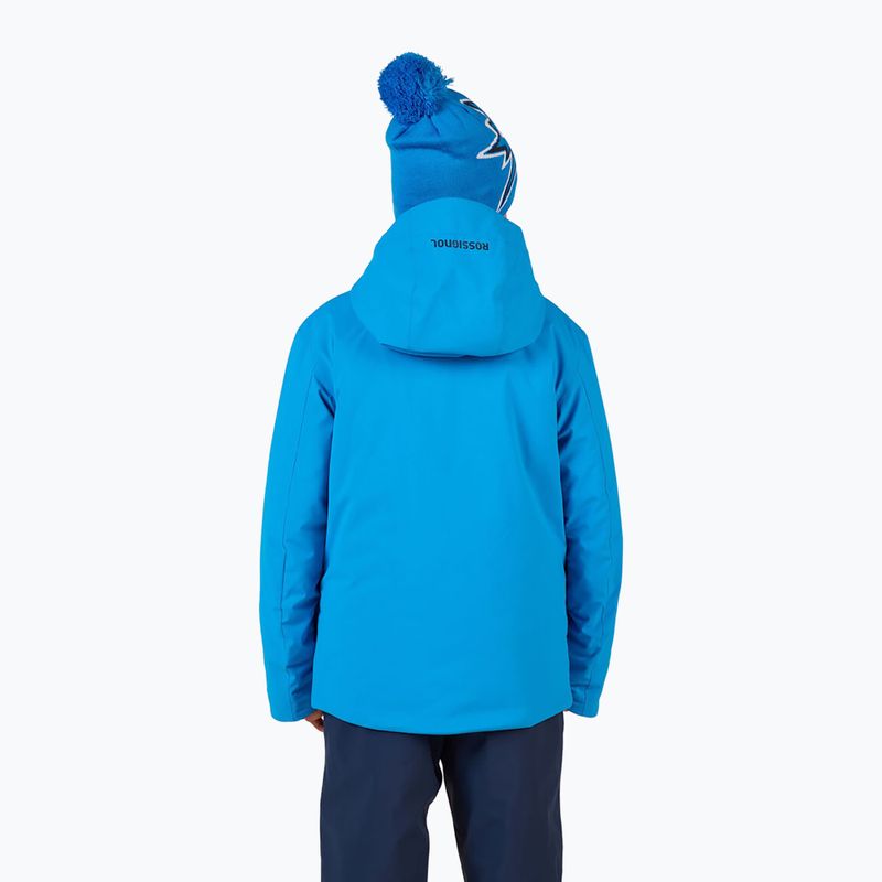 Giacca da sci junior Rossignol Strawpile Jr blazing blue 3
