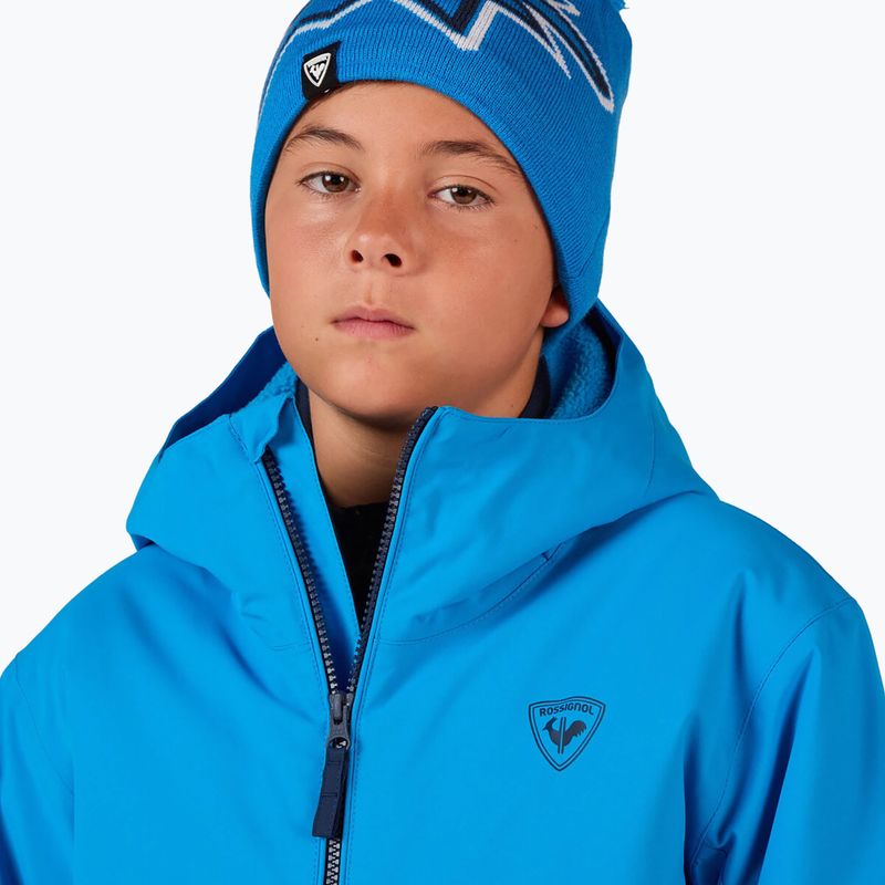 Giacca da sci junior Rossignol Strawpile Jr blazing blue 5