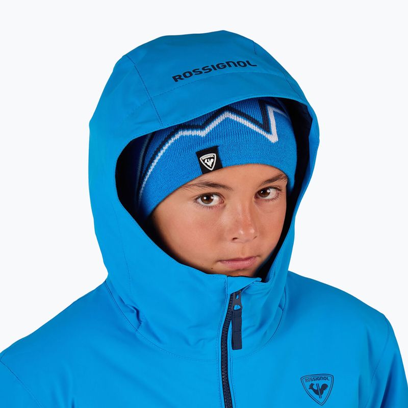 Giacca da sci junior Rossignol Strawpile Jr blazing blue 10