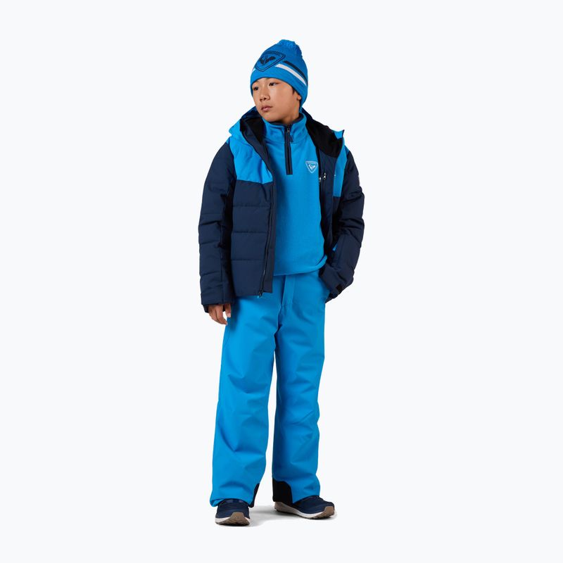 Giacca in pile per bambini Rossignol Jr Strawpile Fleece Fz blazing blue 3