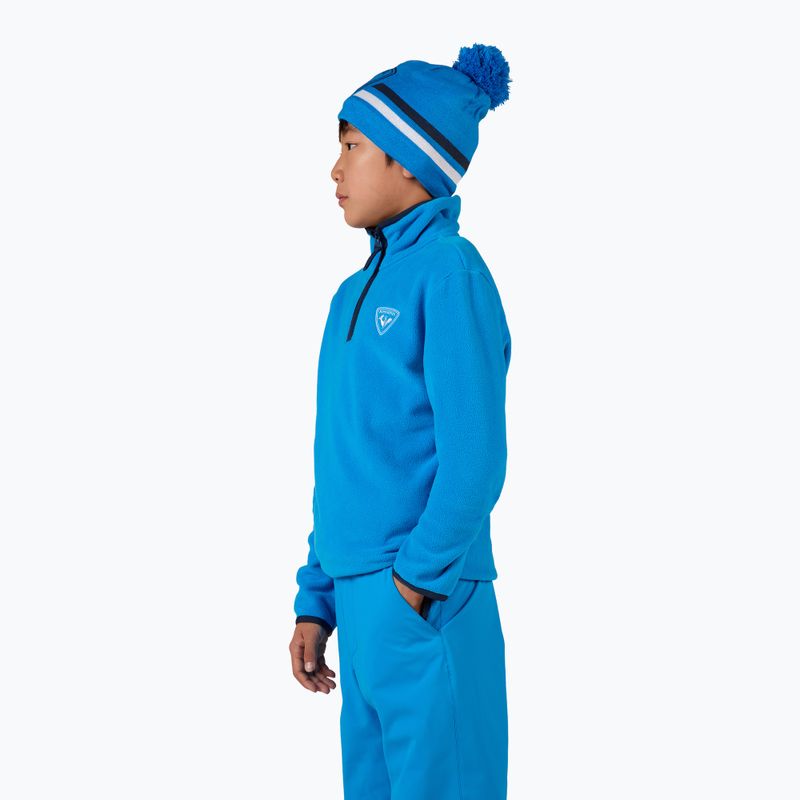 Giacca in pile per bambini Rossignol Jr Strawpile Fleece Fz blazing blue 5