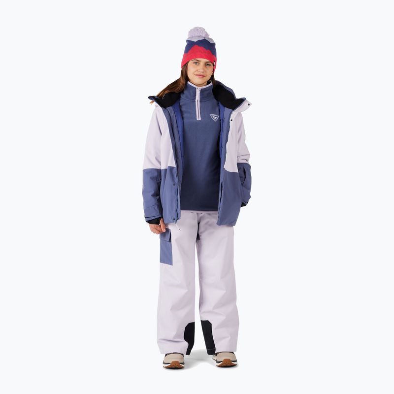 Felpa in pile bambino Rossignol Jr Strawpile Fleece Fz true night blue 3