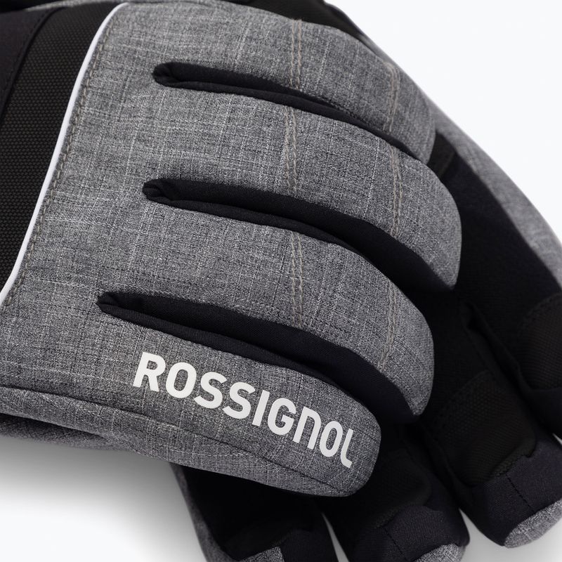 Guanti da sci da uomo Rossignol Tech Impr iTip heather grey 2