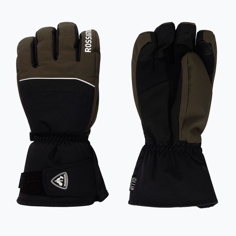Guanti da sci uomo Rossignol Tech Impr iTip olive shadow