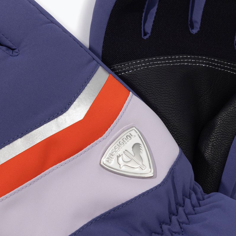 Guanti da sci donna Rossignol New Piste G future blue 2