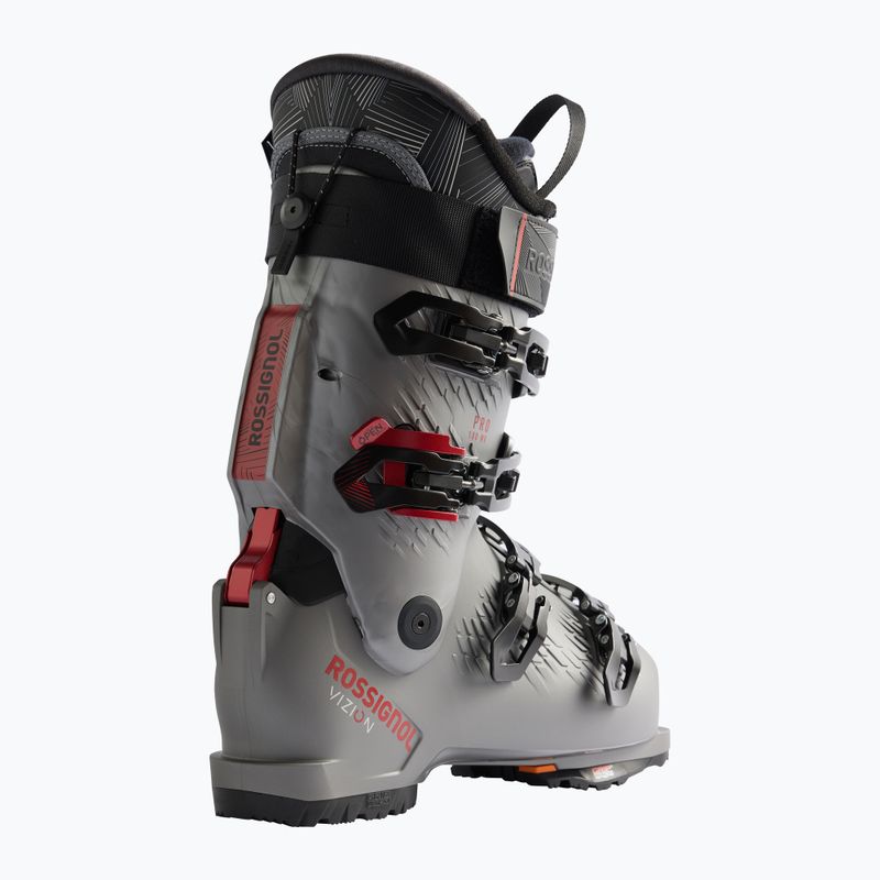 Scarponi da sci uomo Rossignol Vizion 4B 100 PRO MV GW silver grey 2