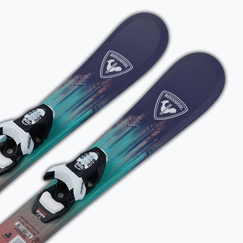 Sci alpini da bambino + attacchi Rossignol Sender Kid Pre-Drilled + Team 4 GW 5