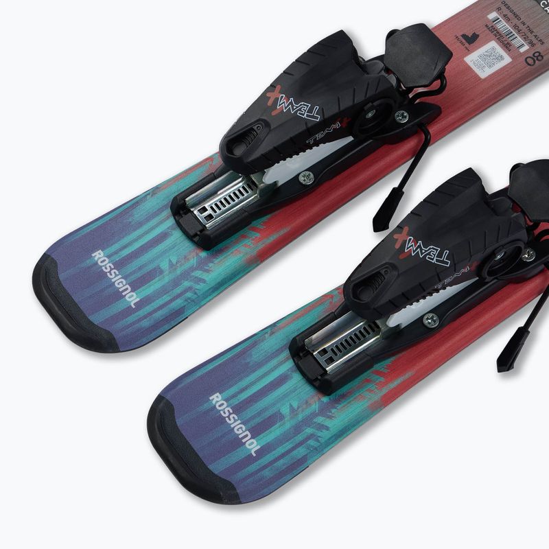 Sci alpini da bambino + attacchi Rossignol Sender Kid Pre-Drilled + Team 4 GW 6