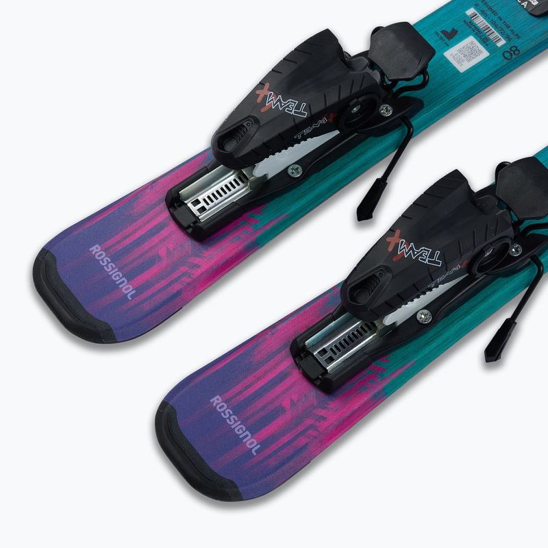 Sci alpini da bambino + attacchi Rossignol Soul Kid Pre-Drilled+Team 4 GW 6