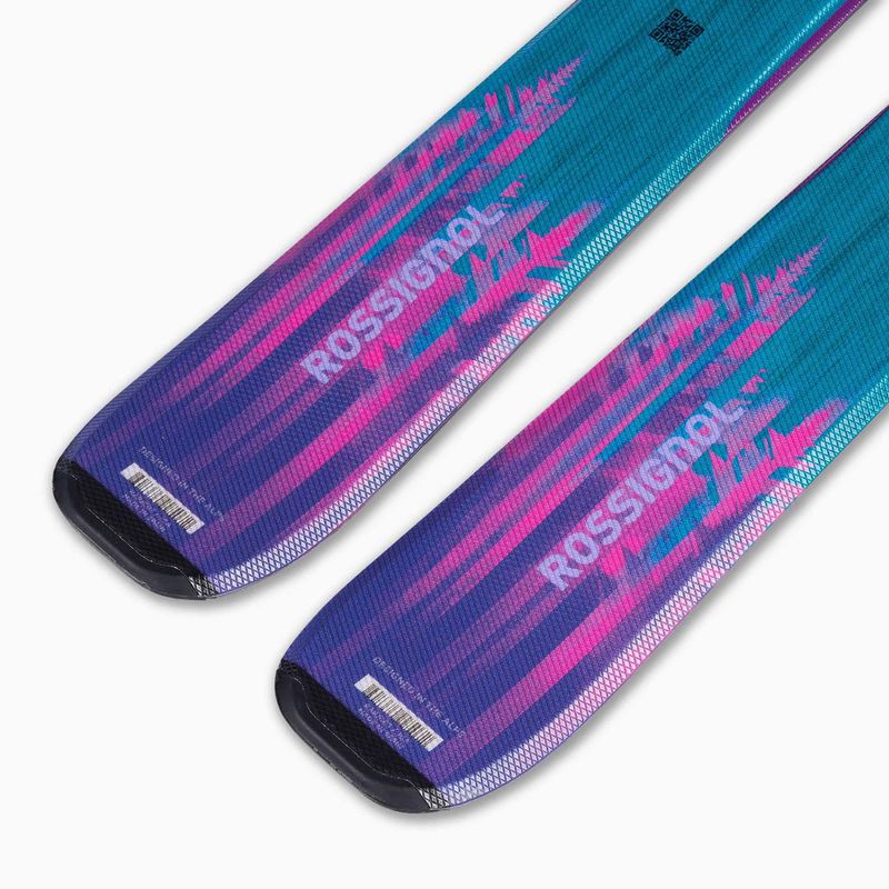 Sci alpini da bambino + attacchi Rossignol Soul Jr 104-140 + Kid 4 GW 7