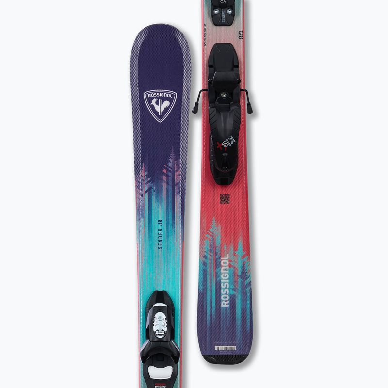 Sci alpini da bambino + attacchi Rossignol Sender Jr 128-140 + Xpress 7 GW 4