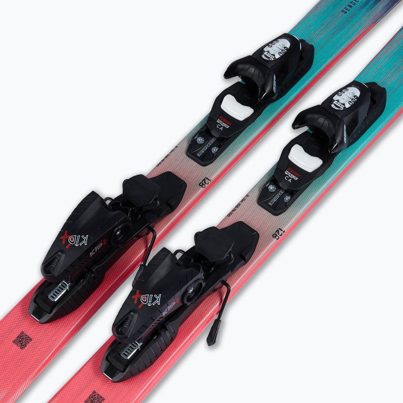 Sci alpini da bambino + attacchi Rossignol Sender Jr 128-140 + Xpress 7 GW 6