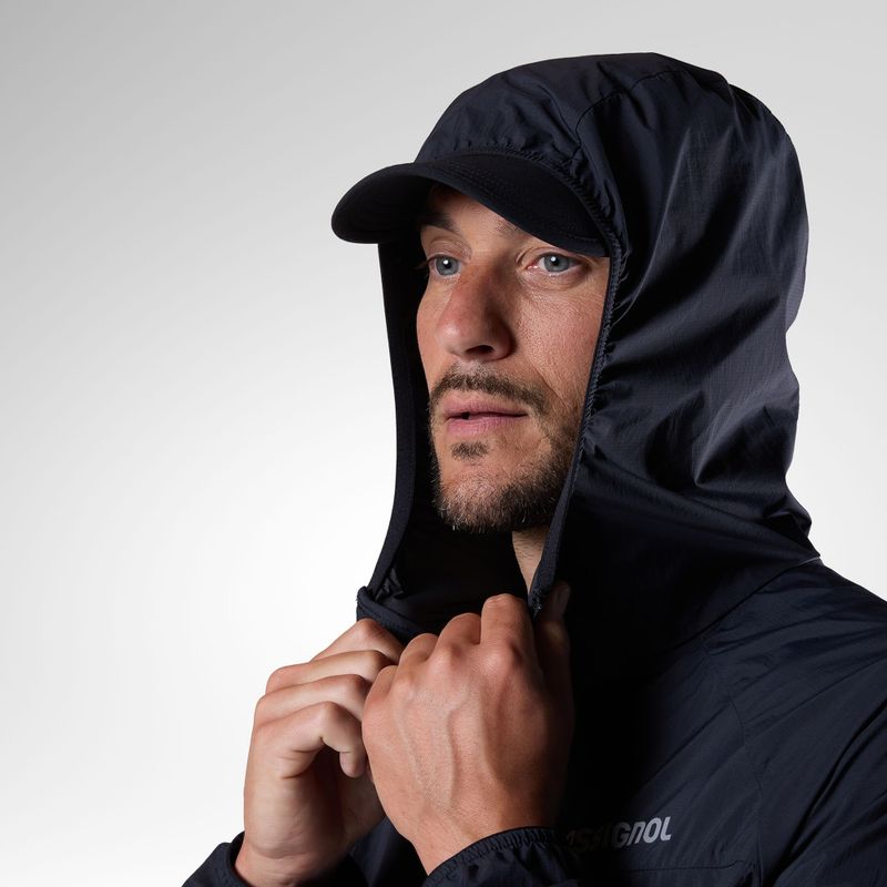 Giacca da running da uomo Rossignol Sidelhorn PKB black 5