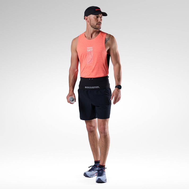 Canottiera da running da uomo Rossignol Sapa Ultra Tank neon red 2