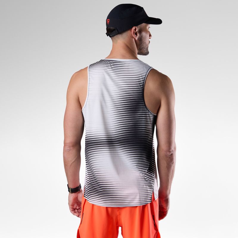 Canottiera da running da uomo Rossignol Sapa Ultra Tank black line fogg 4