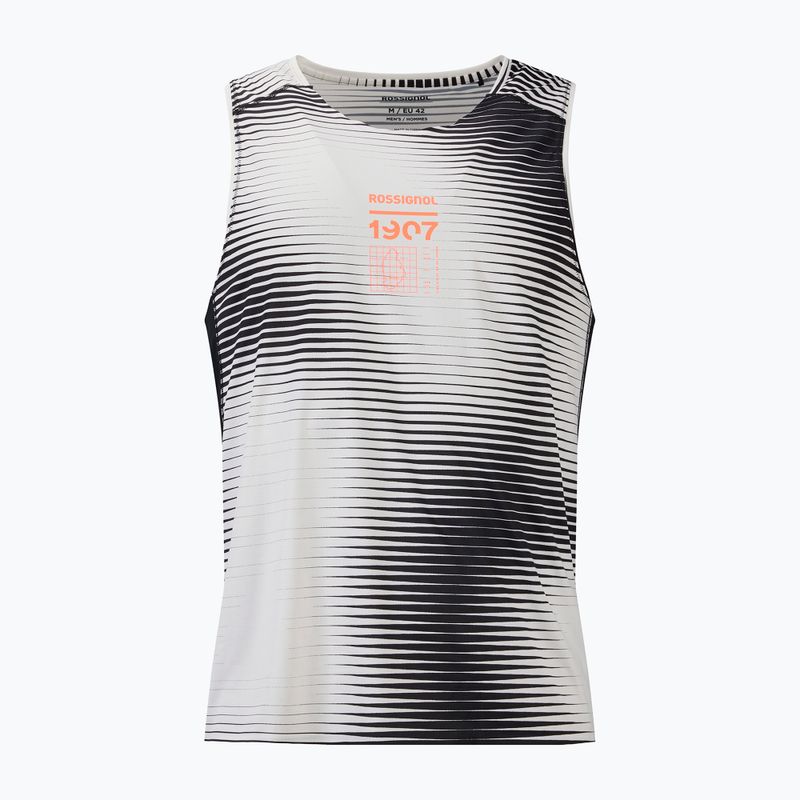 Canottiera da running da uomo Rossignol Sapa Ultra Tank black line fogg 8