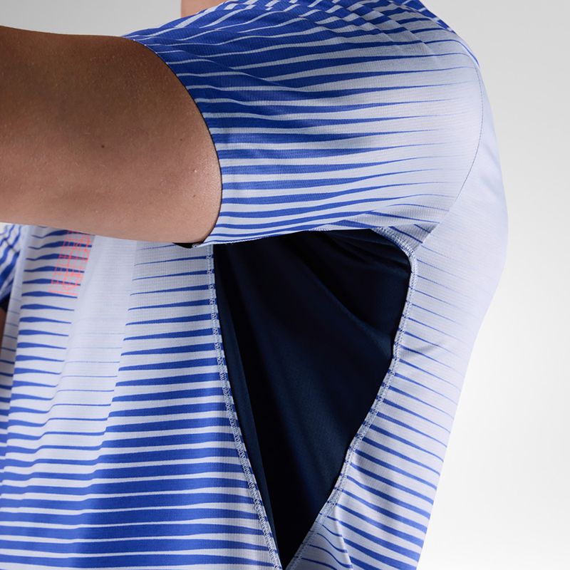 Maglietta da running da uomo Rossignol Sapa Ultra Tee dazzle blue line fogg 6