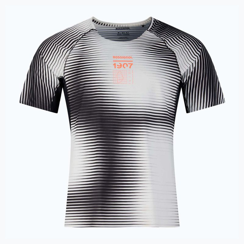 Maglietta da running da uomo Rossignol Sapa Ultra Tee black line fogg 8