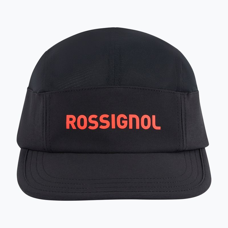 Cappellino con visiera Rossignol Active 5 Panel black/red