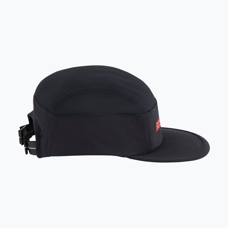 Cappellino con visiera Rossignol Active 5 Panel black/red 2