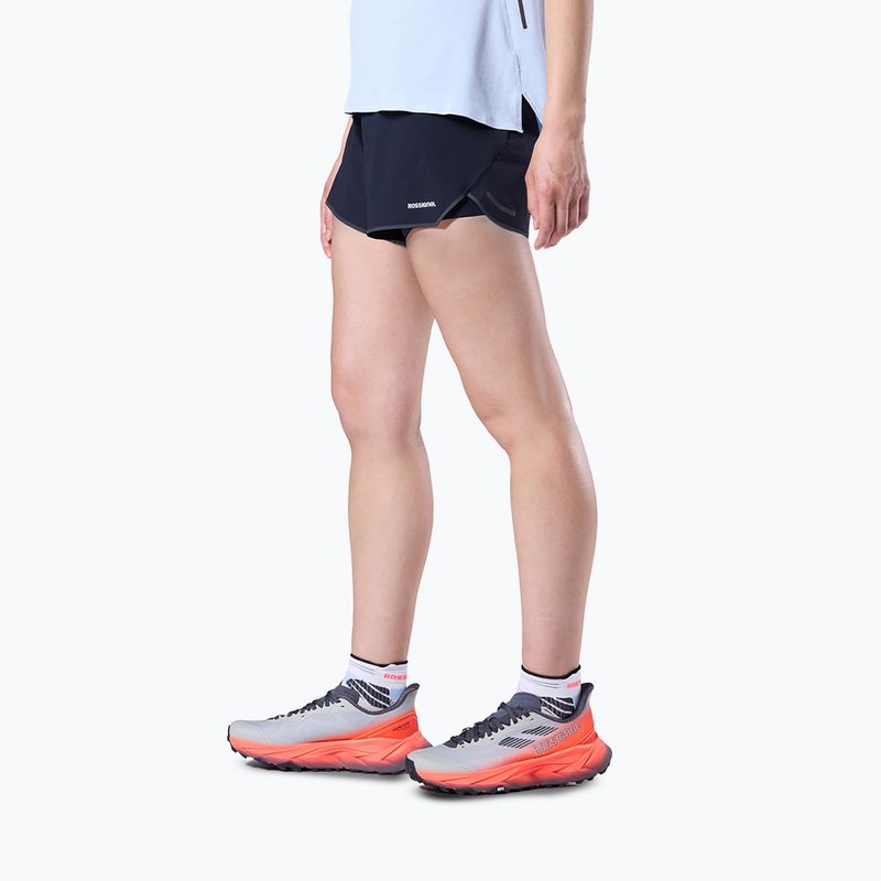 Pantaloncini da corsa Rossignol Sapa 2IN1 5" nero 4